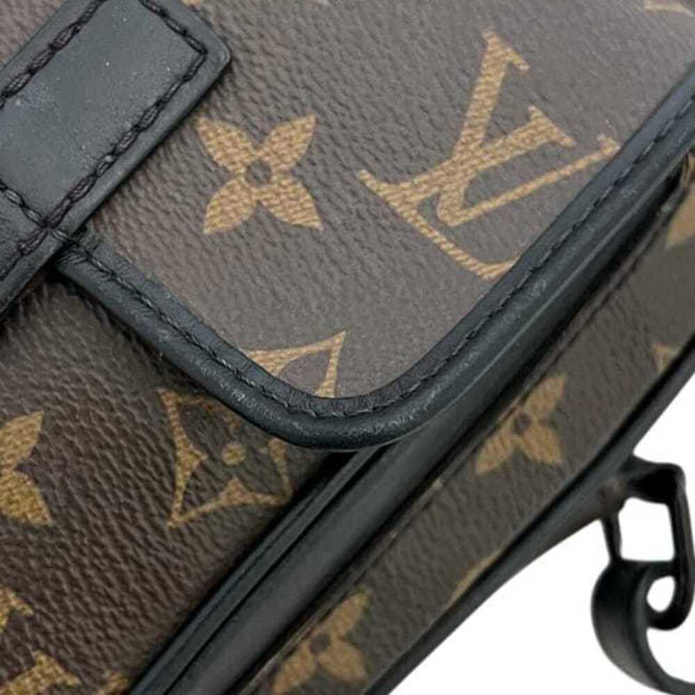 LOUIS VUITTON Authentic Black Monogram Leather Love Shoulder Bag - Picture 9 of 11